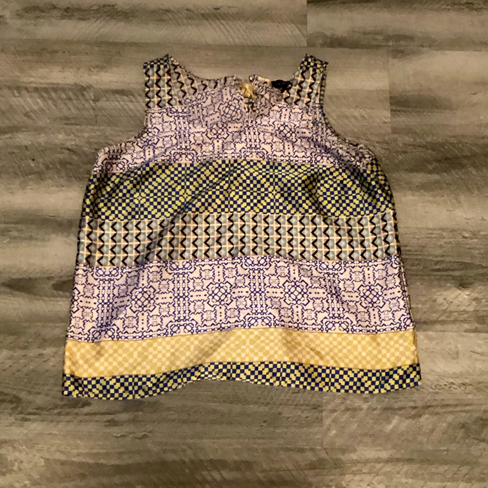 Silk tank top